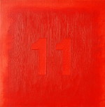 Numerisches Paar, 2011, Öl auf Leinwand, 30x30cm