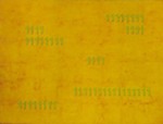 Numerisches Feld,  2005, Öl auf Leinwand, 60x80cm
